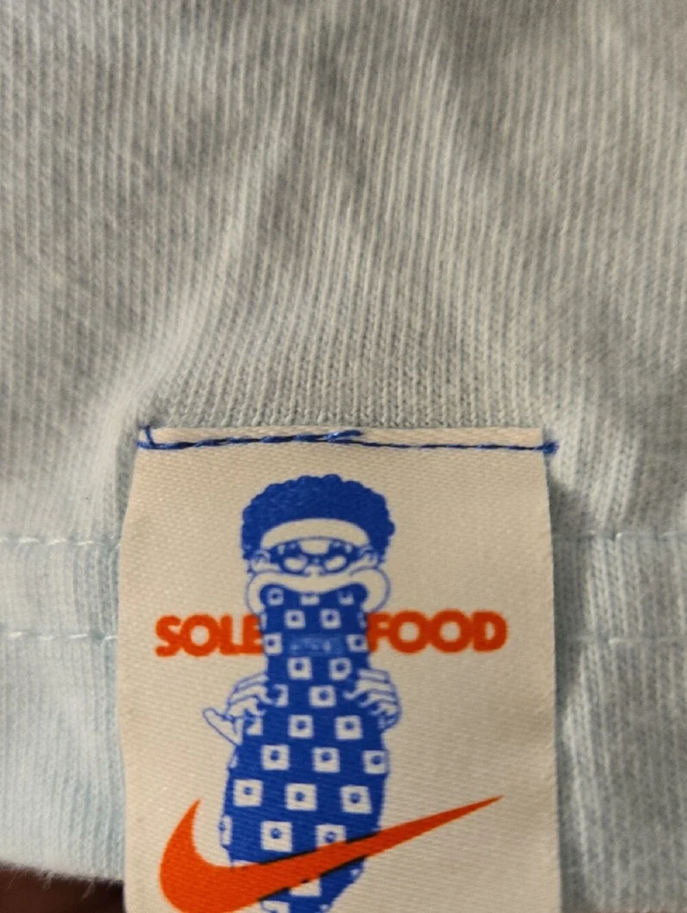 Nike Max 90 T-Cooking With Sole Shirt (Blue) - L